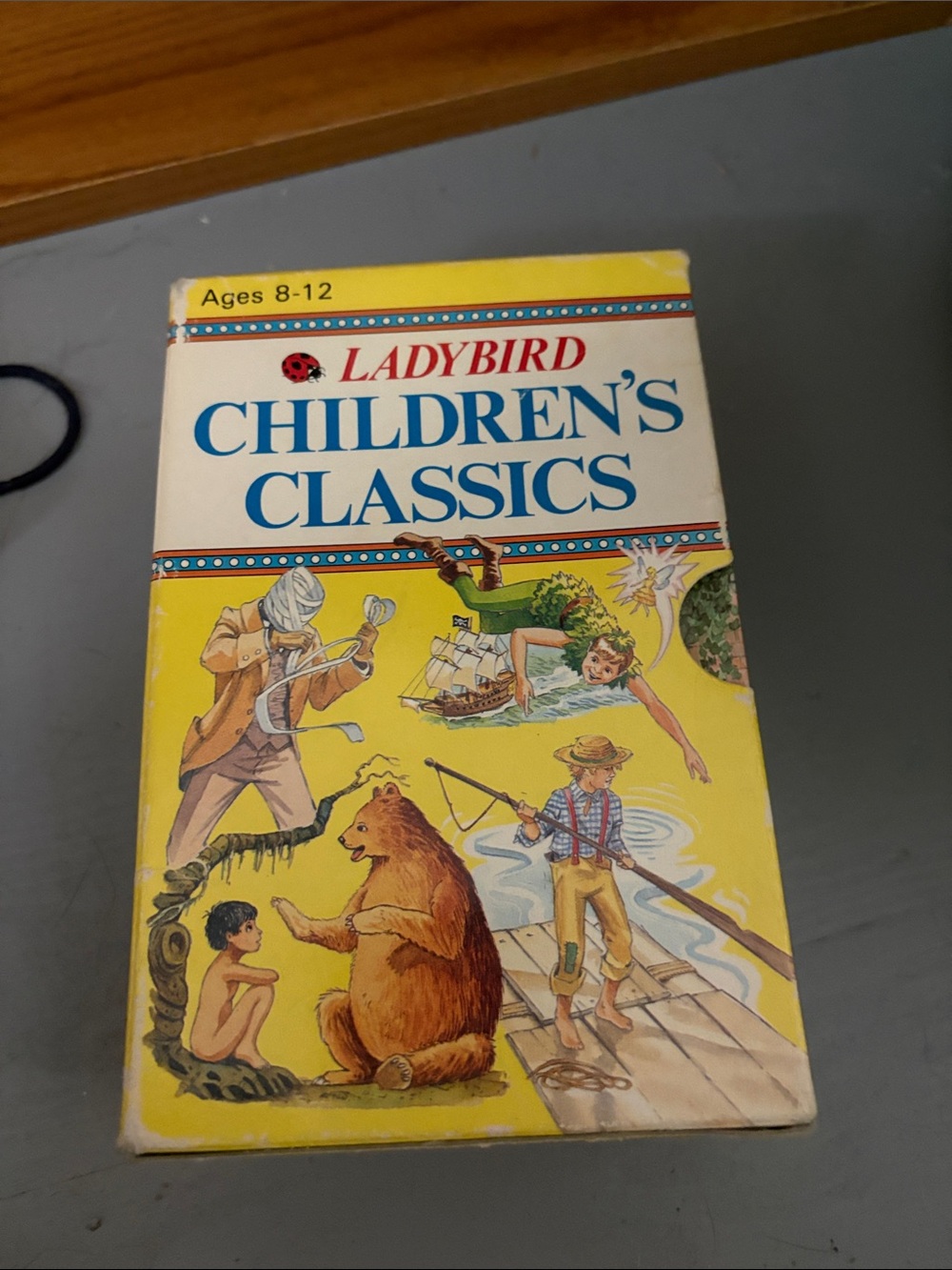 Children's Classics Boxed Book Set - Yellow- Includes Ten Books